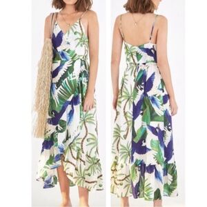 Farm Rio Mixed Palms Dress